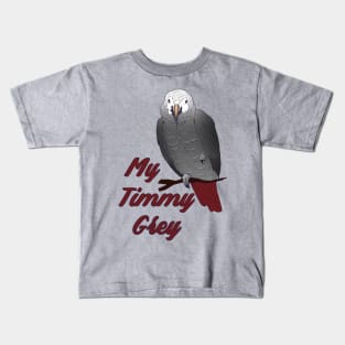 Timneh African Grey Parrot Timmy Kids T-Shirt